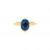 blue sapphire ring