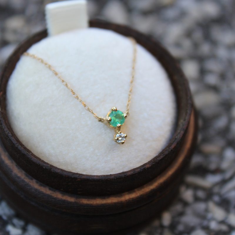 emerald necklace