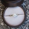 gray diamond ring