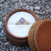 purple sapphire ring