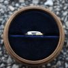 blue diamond ring