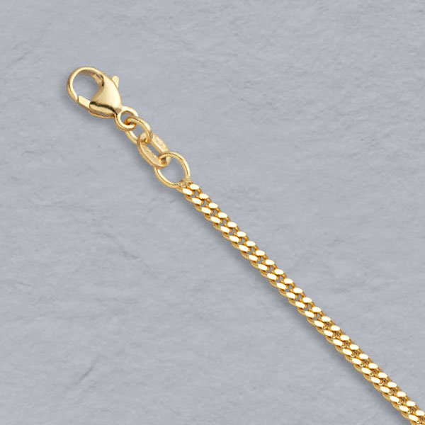 14 K Gold Filled Curb Chain, 2.0 or 2.7 mm 14 20 Gold Dainty Curb Chai – A  Girls Gems