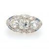Platinum Art Deco ring